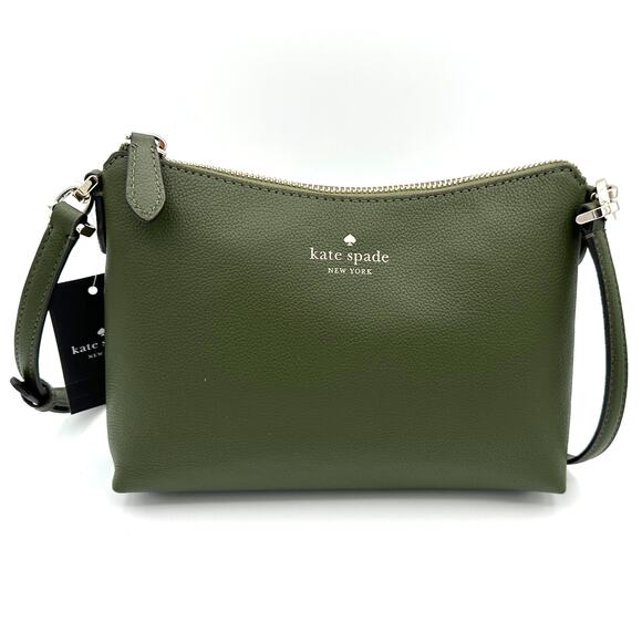 Kate Spade Bailey Crossbody Purse Bag in Enchanted Green Leather k4651 - Picture 1 of 5